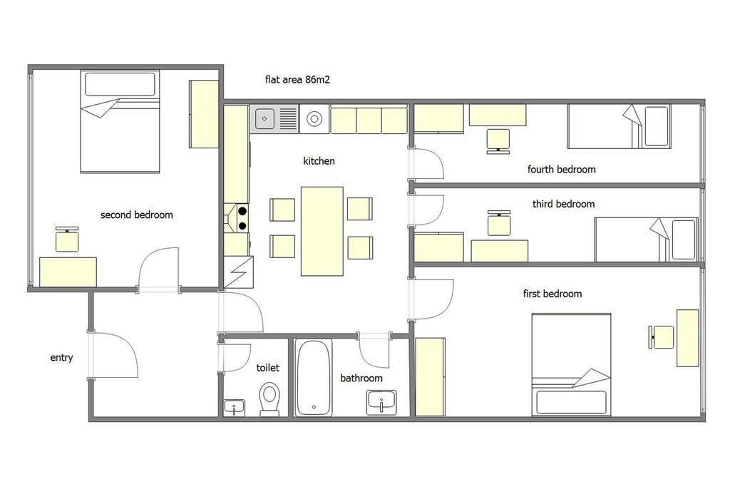 Apartments Ve Smeckach 27 Prag Exterior foto